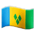 🇻🇨 flag: St. Vincent & Grenadines display on Samsung